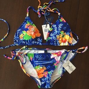 Polo Ralph Lauren Tropical Floral Bikini Set